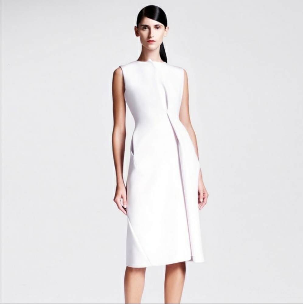Jil Sander Sleeveless Asymmetric dress